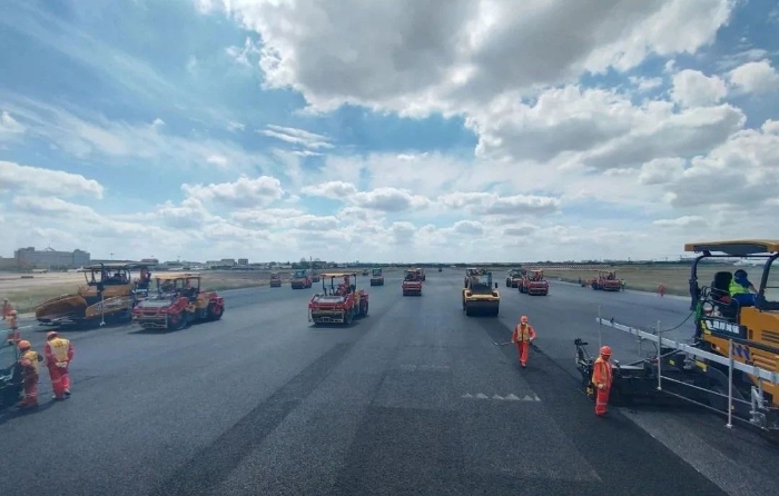 15天、26.6萬平方米、45000噸！難！難！難！戰(zhàn)！戰(zhàn)！戰(zhàn)！