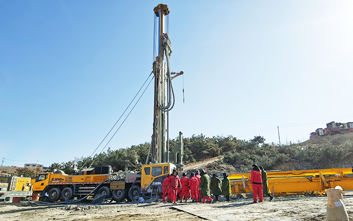 山東棲霞金礦救援，徐工全力以赴！