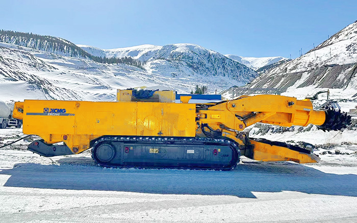 F10硬巖，徐工EBZ260單日掘進(jìn)破9米！