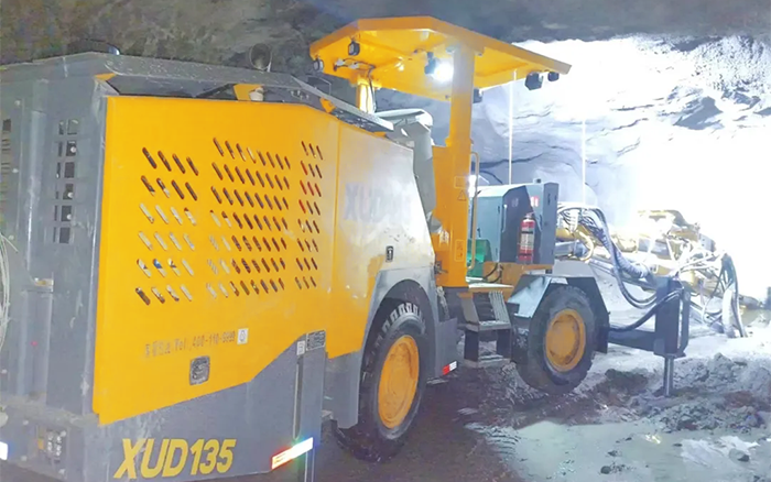 掘進鐵礦！徐工掘進鉆車硬核施工