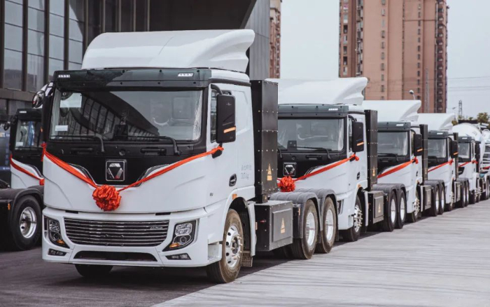 “綠”見安徽！百臺(tái)徐工新能源牽引車強(qiáng)勢入駐