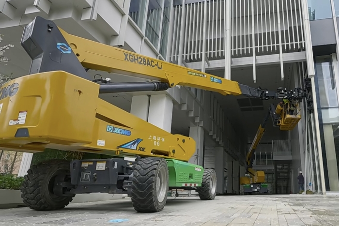 徐工產(chǎn)品，給力！XGH28AC-Li施工紀(jì)實(shí)