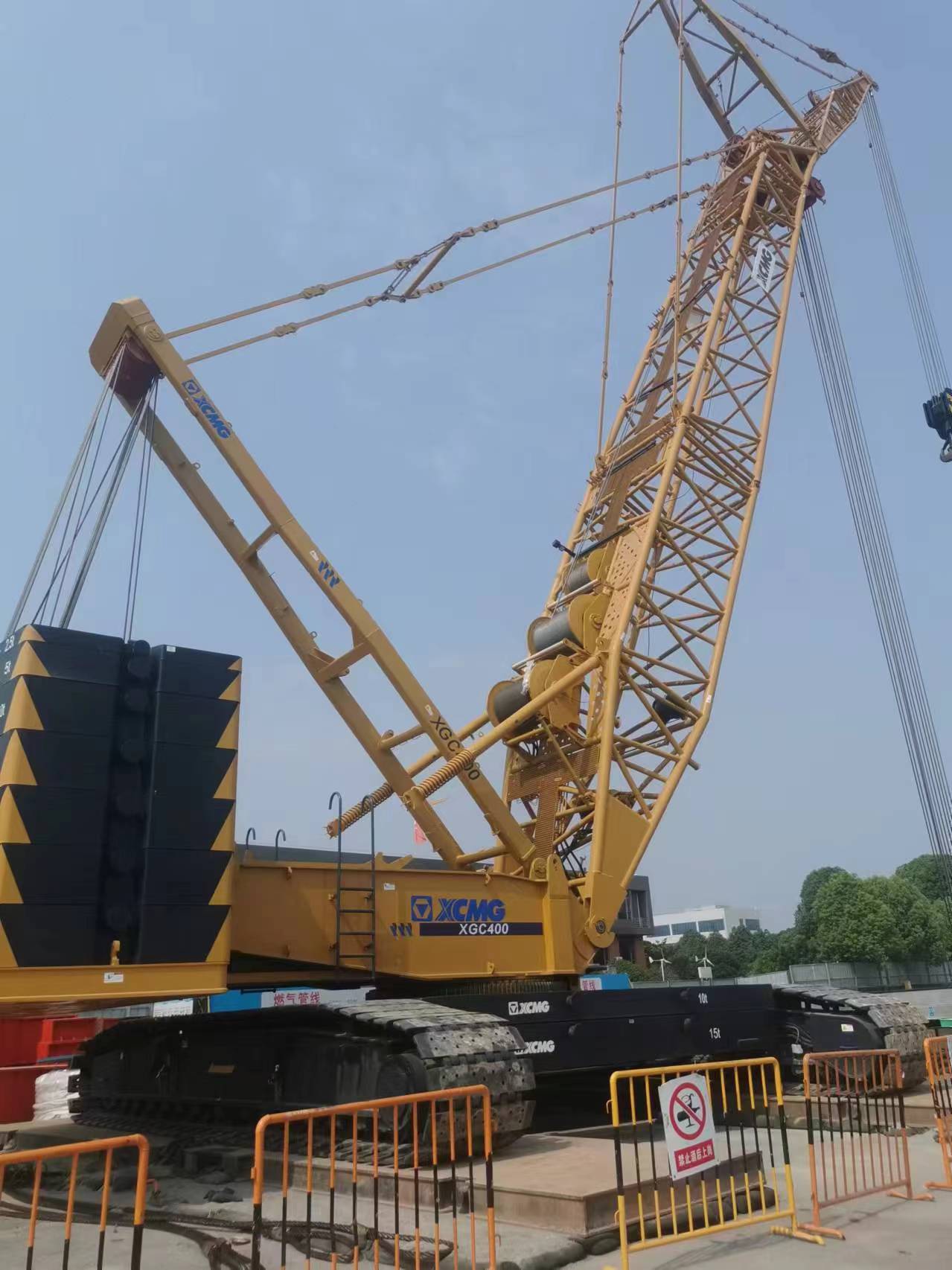 【全球之履】德陽站！XGC400助力鐵路線盾構(gòu)機安裝~