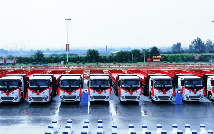 百臺交付，千臺簽約！200臺徐工新能源純電動重卡奔赴河南