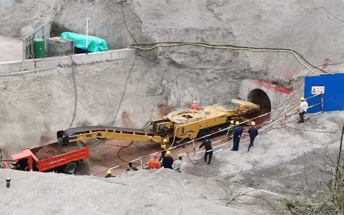 水利隧洞！徐工隧道掘進(jìn)機(jī)打通關(guān)鍵一環(huán)！