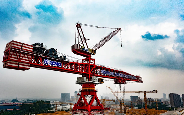 23000噸米！徐工“全球最大塔機”下線交付！