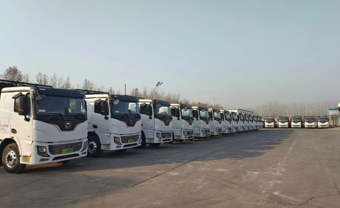 首批交付！徐工純電動(dòng)牽引車開進(jìn)山東聊城