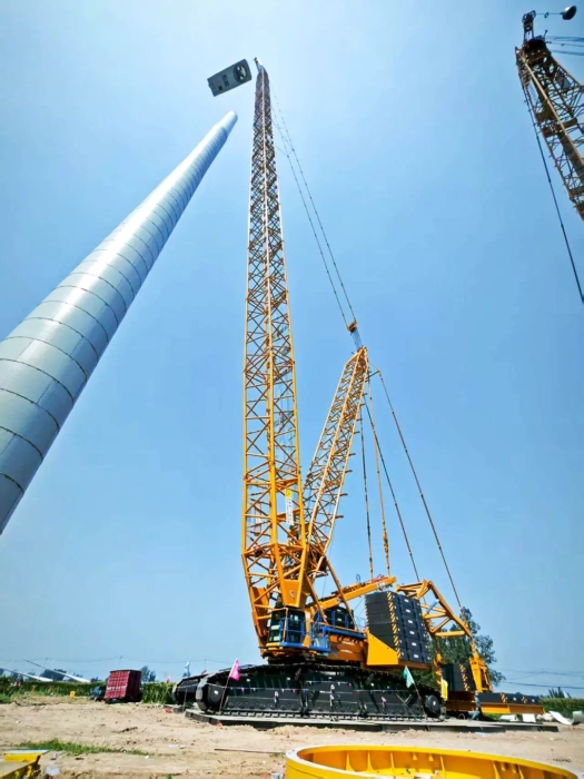 40分鐘精準就位！徐工新品XLC15000M實戰(zhàn)首秀~