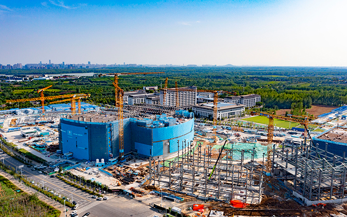 逐日追光 徐工群塔助力“人造太陽” BEST項目加速建設