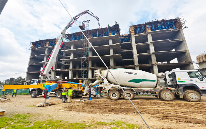 徐工泵車助建埃塞俄比亞
