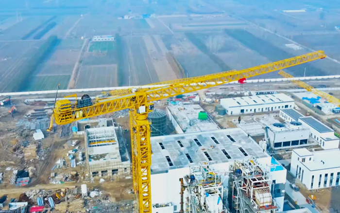 又一超大噸位！ 徐工塔機助力城市綠色升級