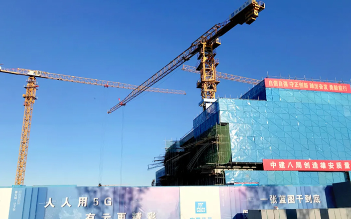 智能領航 | 徐工塔機助建雄安智慧城市產(chǎn)業(yè)園