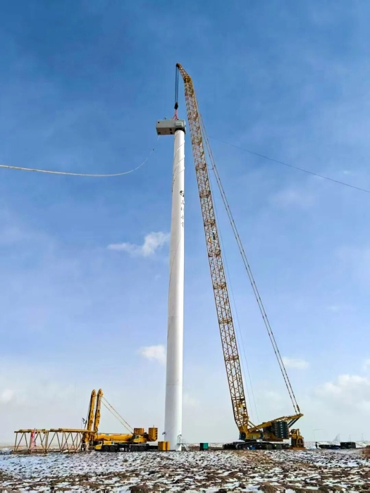 階段任務圓滿完成！XLC18000M一口氣拿下20臺風機，為綠色地球加油~