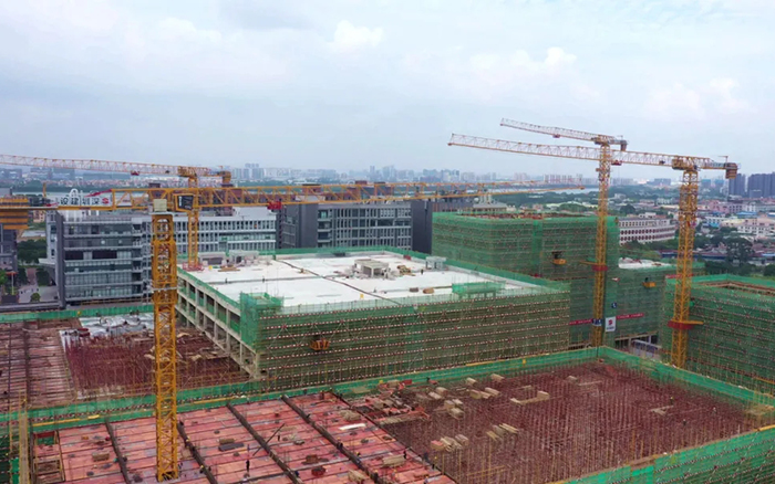 產(chǎn)業(yè)升級 | 徐工群塔助力佛山機器人智能產(chǎn)業(yè)園