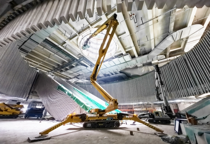 狹窄+跨障？徐工XGA26X-Li“蜘蛛俠”專治難題