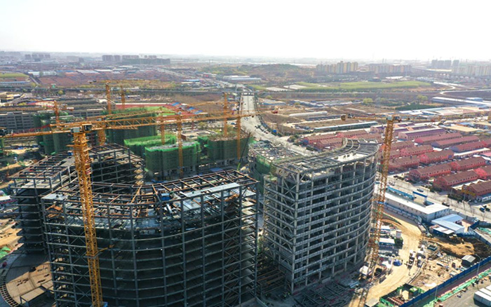 坐標(biāo)青島 徐工塔機(jī)響應(yīng)號召展風(fēng)采