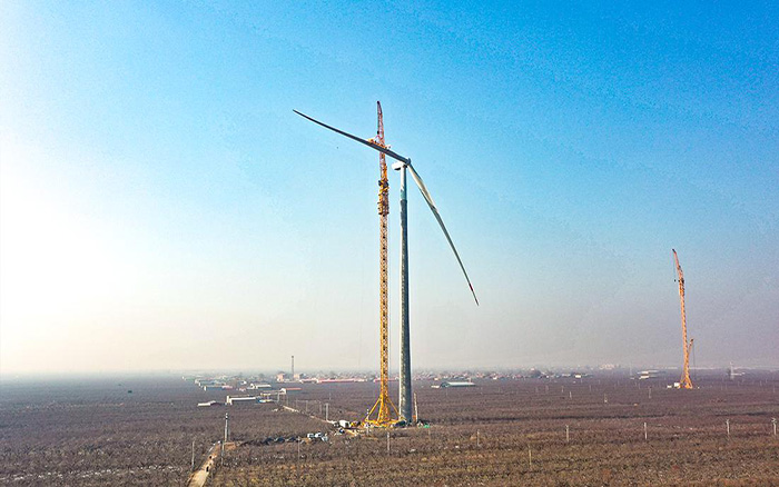 雙塔擎風！XGL3300-220S助建華北平原400MW風電項目