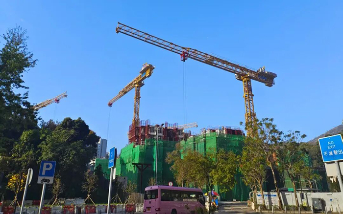 徐工XGT1100H-52S助建香港公屋，擎起民生家園