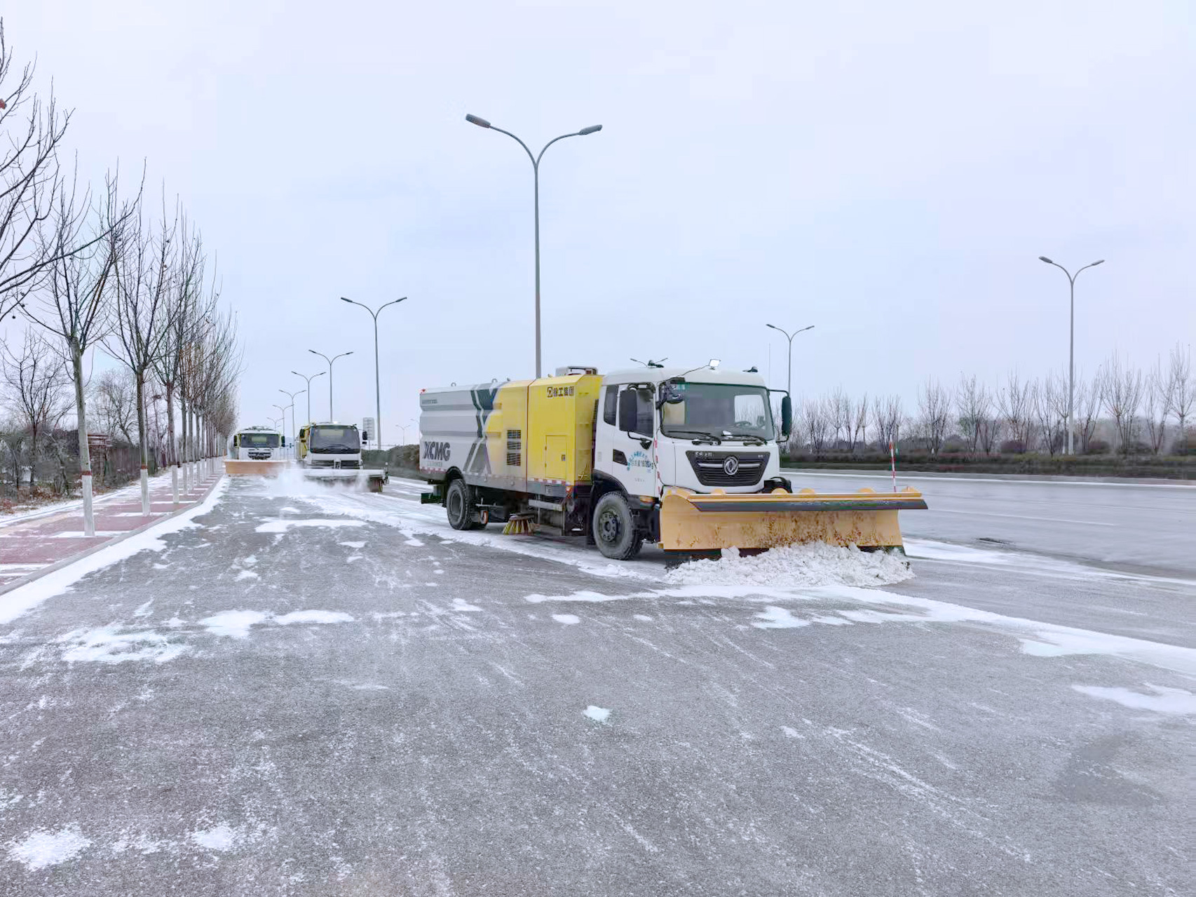 徐工除雪設(shè)備在山東 | 雪季無憂，暢行齊魯